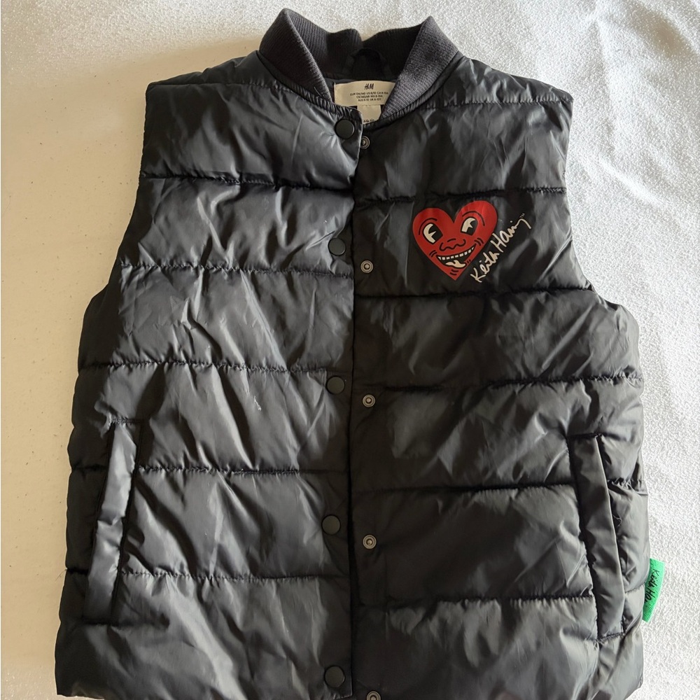 H&M Keith Haring Vest, kids 8/10